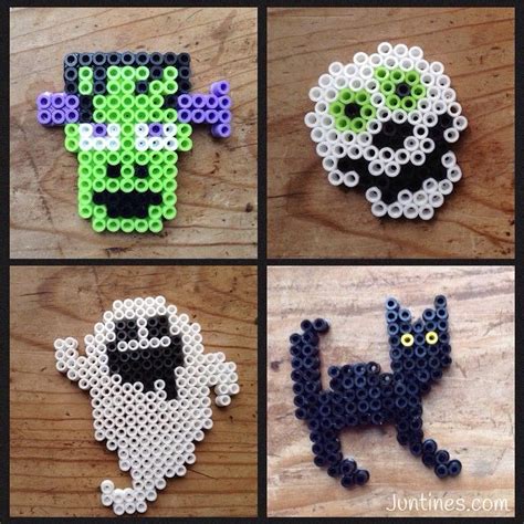 Halloween Hama Beads By Juntinesweb Perler Bead Art Hama Beads Halloween Halloween Beads