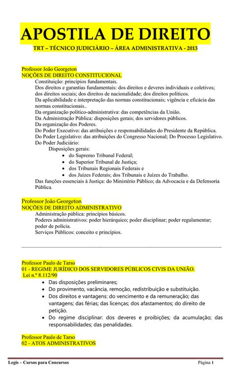 Lei 8112 Do Provimento Vacância Remoção Redistribuição E Substituição