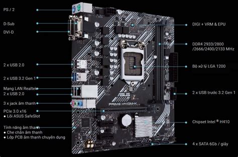 Mainboard ASUS PRIME H410M-K
