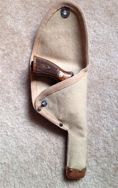 Mills .45 Colt Revolver Canvas Holster