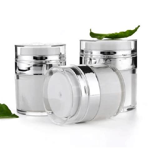 Флакон для крема с дозатором 50 мл вакуумный пресс-насос высокая ...