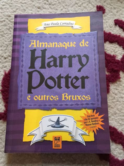 Livro Almanaque De Harry Potter E Outros Bruxos Livro Panda Books