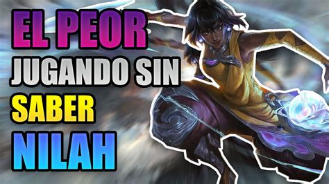 Nos Destrozan En La Botlane Nilah League Of Legends YouTube