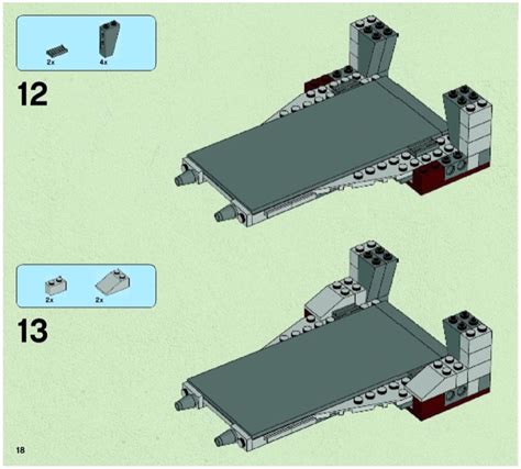 LEGO Instructions for set 75017 Duel on Geonosis, Star Wars - Episode II