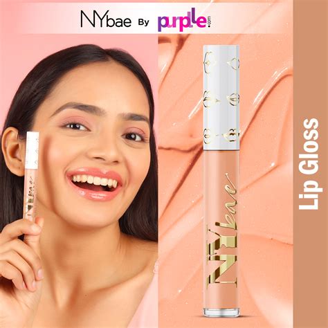 NY Bae Gloss Getter Lip Gloss Nude Longan 06 2 8 Ml
