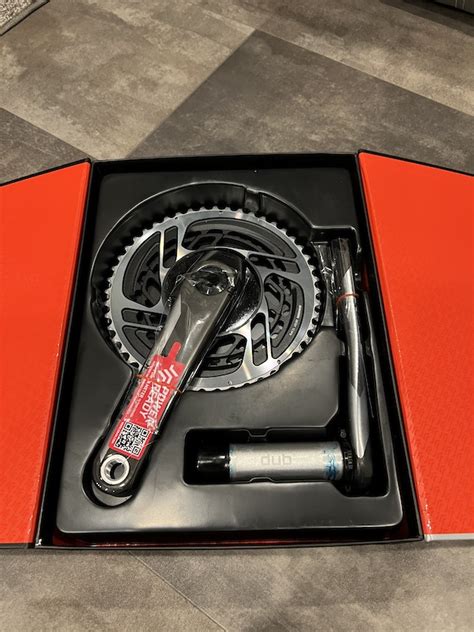 2020 SRAM RED AXS Crankset 172 5mm 12sp 48 35t DUB For Sale