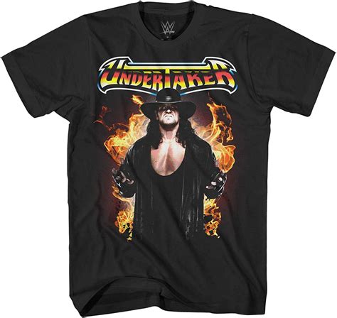 WWE - WWE The Undertaker Fire Shirt - Lord of Darkness - World ...