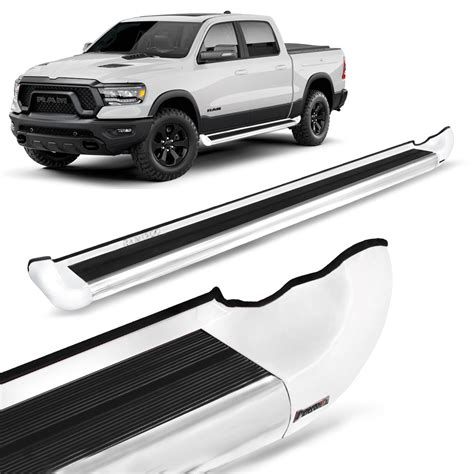 Estribo Dodge Ram 1500 2021 2022 Personalizado Branco Bright General Car