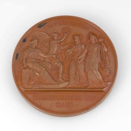 Medaille Weltausstellung Wien Im Etui