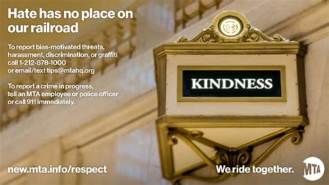 The Mta Launched A New Kindness Campaign To Help Combat Hate Crimes In