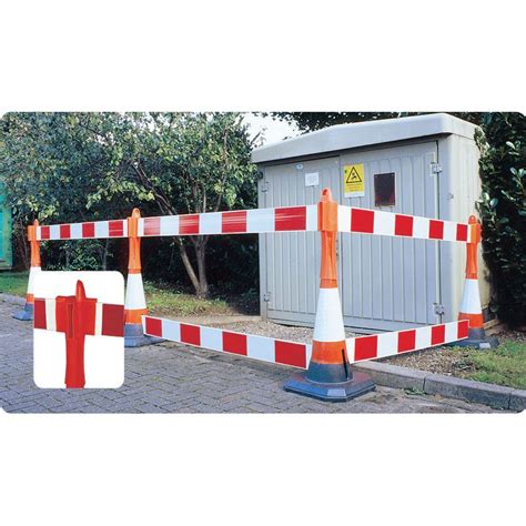 Traffic Line Temporary Barrier Systems Reflective Traffic Lines System