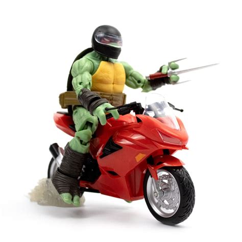 Teenage Mutant Ninja Turtles BST AXN Akční Figurka a Vehicle Raphael a