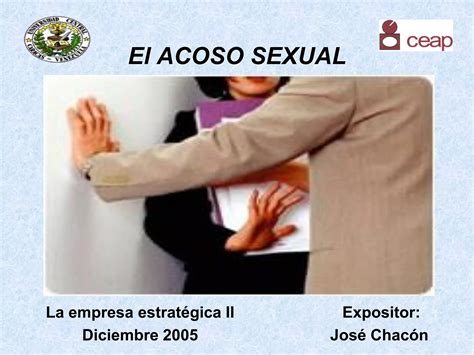 El Acoso Sexual Ppt