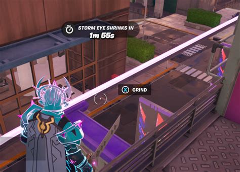 How To Restore Health Or Gain Shields On Grind Rails In Fortnite