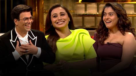 Koffee With Karan 8 Rani Mukerji Will Expose Karan Johar Kajol