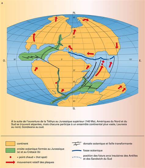 S Paration Des Continents Vue M Dia Encyclop Dia Universalis