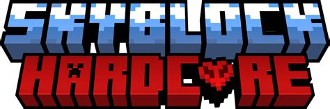 Skyblock Hardcore Logo V2 By Zombiemastert Rav On Deviantart