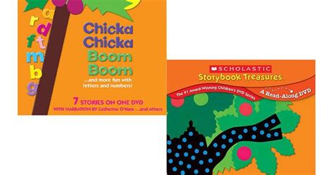 Scholastic Chicka Chicka 123 And Chicka Chicka Boom Boom Dvd Set Chicka