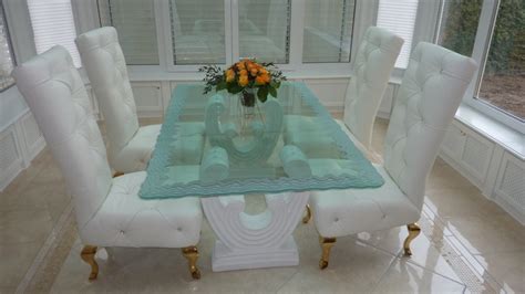 Exquisite Custom Glass Dining Room Tables Sans Soucie