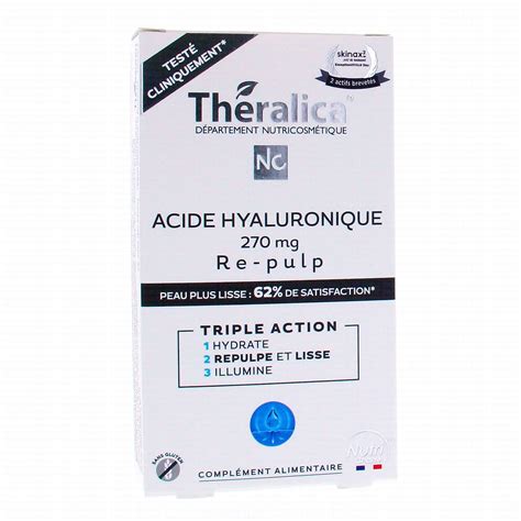 THERALICA Acide Hyaluroniqie 270mg re pulp 30 gélules Pharmacie Prado