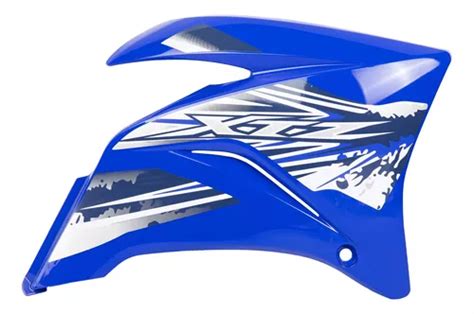 Cacha Lateral Tanque Yamaha Xtz Azul Derecha Mtc