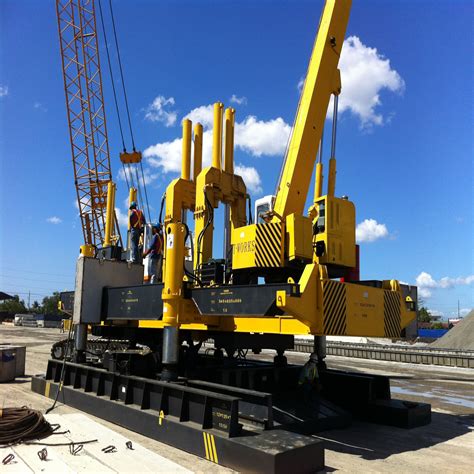 Custom Hydraulic Static Pile Driver Pile Machine Manufacturers T Works