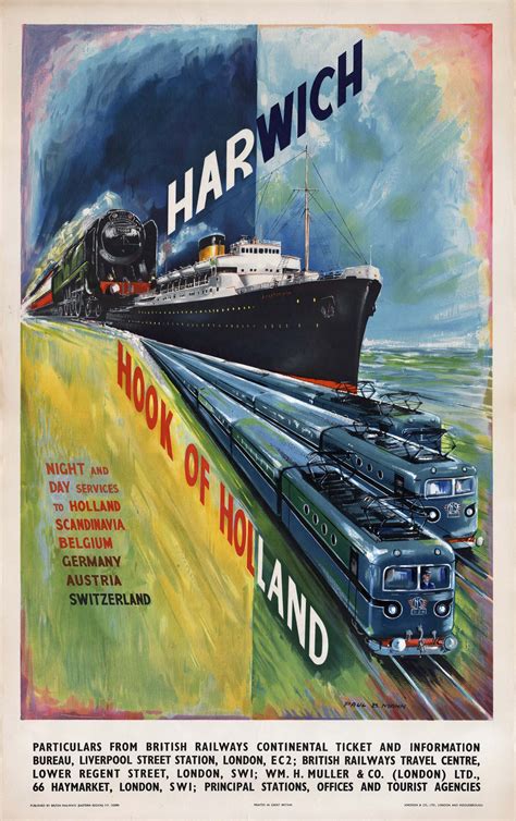 Boat Trains And Train Ferries On Posters Retours