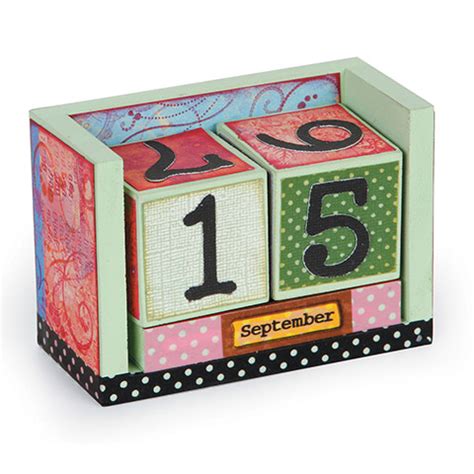 Wood Block Calendar – Unfinished – Firefly • Art Gallery | Open Studio ...