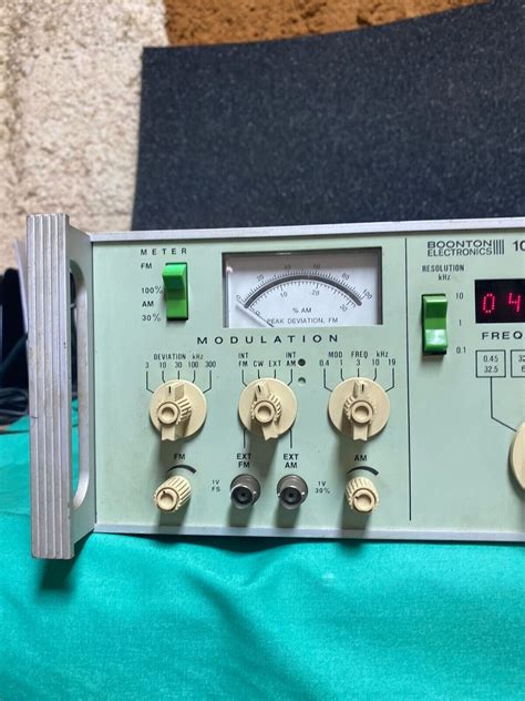 Used Boonton Electronics 102c Fm Am Signal Generator For Sale