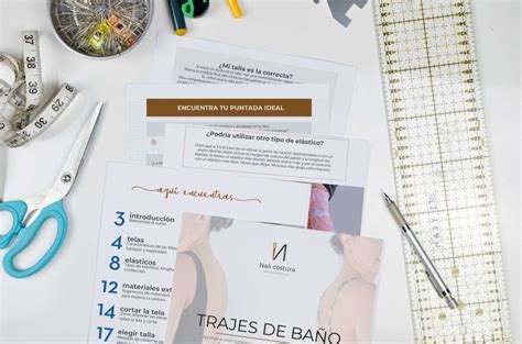 Patrones de bañador y bikini Patrones en pdf Naii Costura