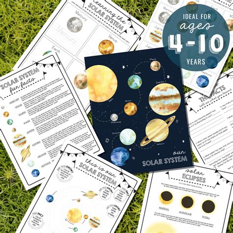 Solar System Activity Sheets