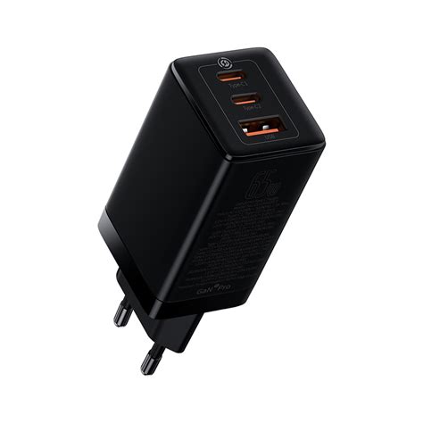 Baseus W Gan Charger Quick Charge Type C Pd Usb Charger