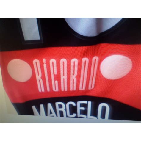 Camisa Flamengo Rubro Negra Jogo N Mero Marcelo Tamanho M Ronnie