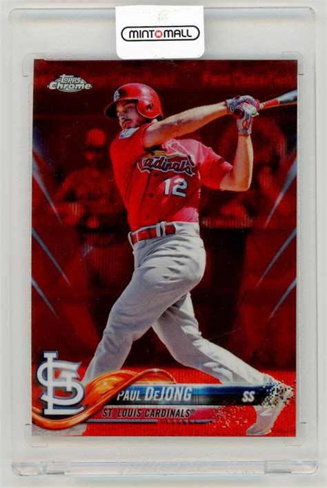 Mint Lab Tokyo Topps Chrome Red Refractor Paul