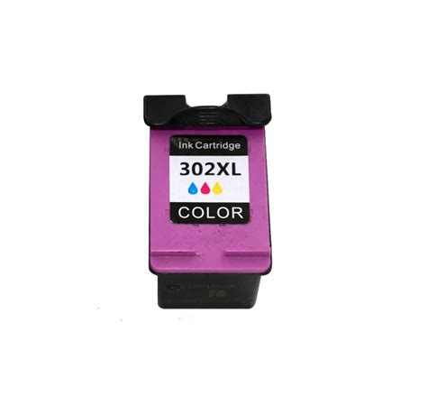 1PK Color For HP 302 XL Ink Cartridges For HP302 for hp Officejet 4650 Deskjet 2130 1110 1111 ...