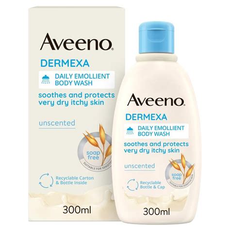 Aveeno Dermexa Daily Emollient Body Wash Ocado