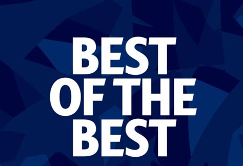 The Best Of The Best! 