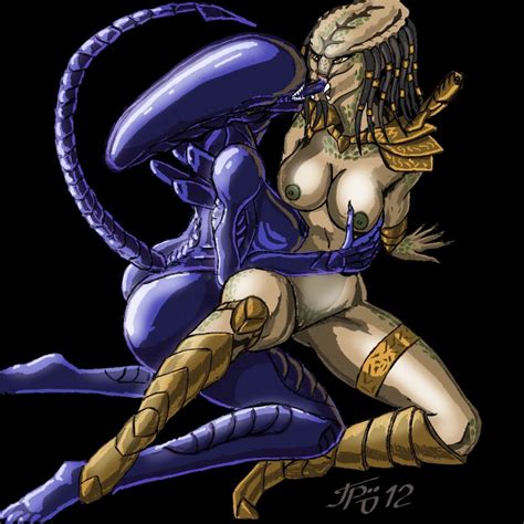 Rule 34 Alien Aliens Vs Predator Grriva Predator Xenomorph Yautja 1121847