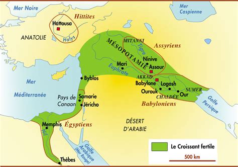 Le Croissant Fertile Avant Jc Cliquer Pour Agrandir L Image