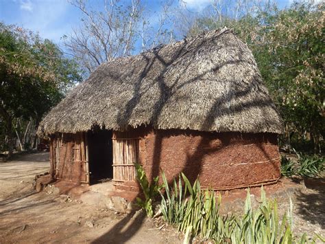 Traditional Mayan House Flickr Photo Sharing