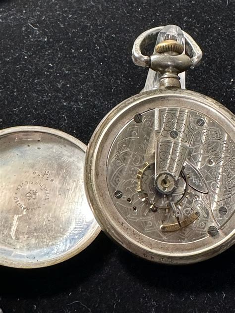 Vintage American Waltham Watch Co Railroad Pocket Watch Property Room