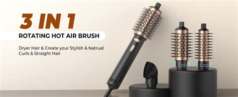 Amazon Rotating Hair Dryer Brush In Rotating Hot Air Brush