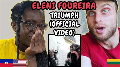 REACTION TO Eleni Foureira Triumph Music VIdeo FIRST TIME HEARING