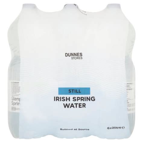 Dunnes Stores Still Irish Spring Water 6 X 2 Litre Dunnes Stores