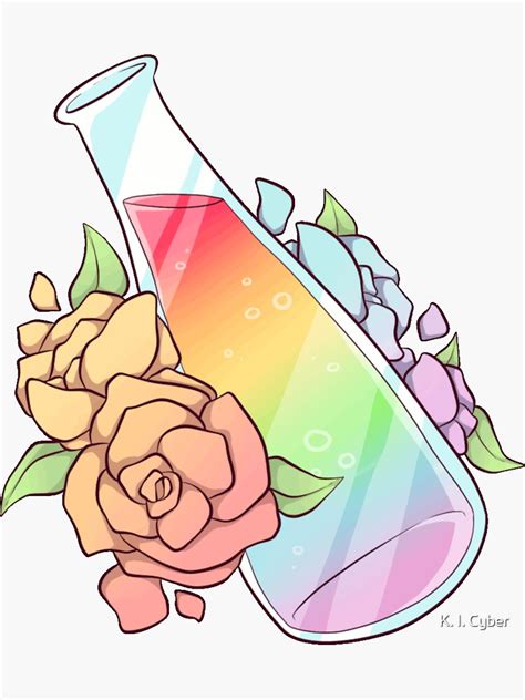 Pride Potions Gay Sticker For Sale By Cybernonymous Redbubble