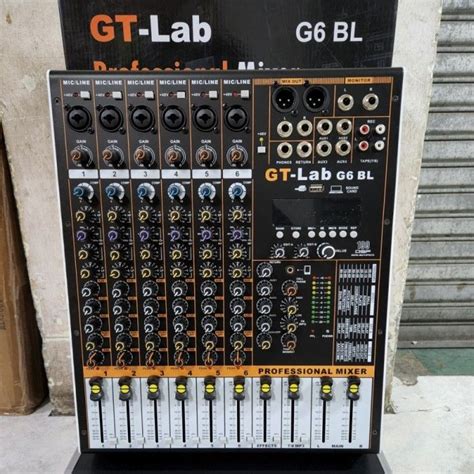 Mixer Audio Gt Lab By Rdw Channel G Bl Hardcase Original Lazada