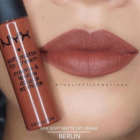 Best Inspiration Mate Makeup Nyx Soft Matte Lip Cream Berlin Read