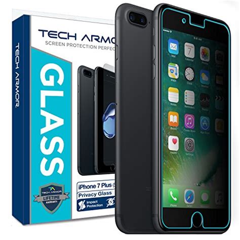 Tech Armor Privacy Ballistic Glass Screen Protector Designed For Apple