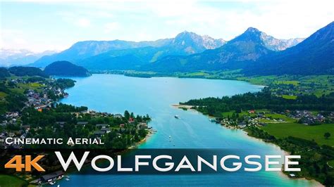 Wolfgangsee K Drone Drohne Lake Wolfgang Salzburg Salzkammergut