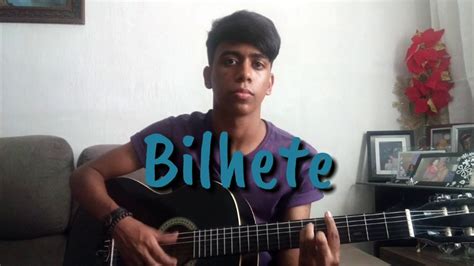 BILHETE LUCAS CARLOS RASHID Cover Guilherme Ikaro YouTube